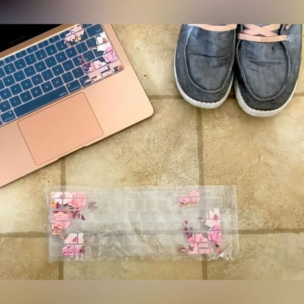 Flowered keyboard Cover Electronics Brand New